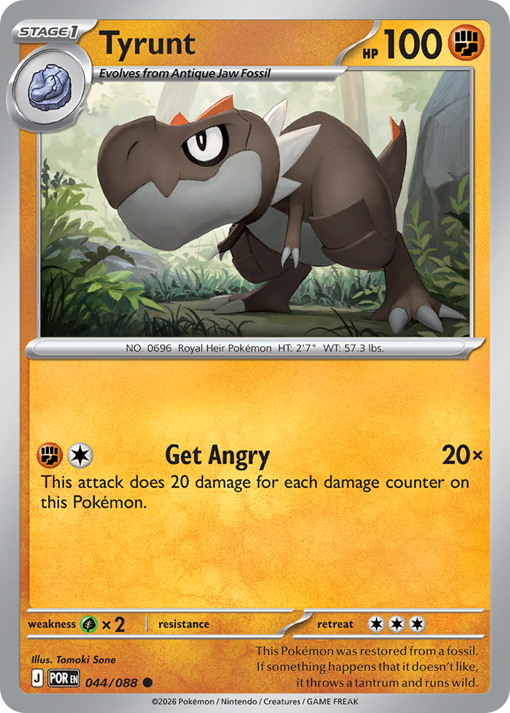 Tyrunt (044/088) [Mega Evolution: Perfect Order]