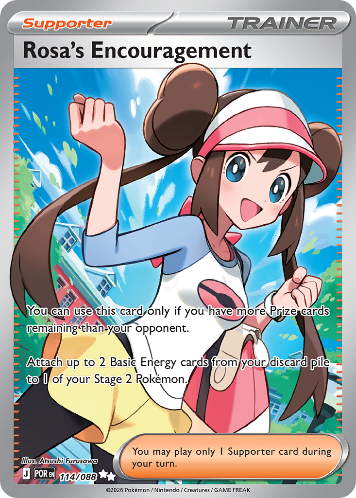 Rosa's Encouragement (114/088) [Mega Evolution: Perfect Order]