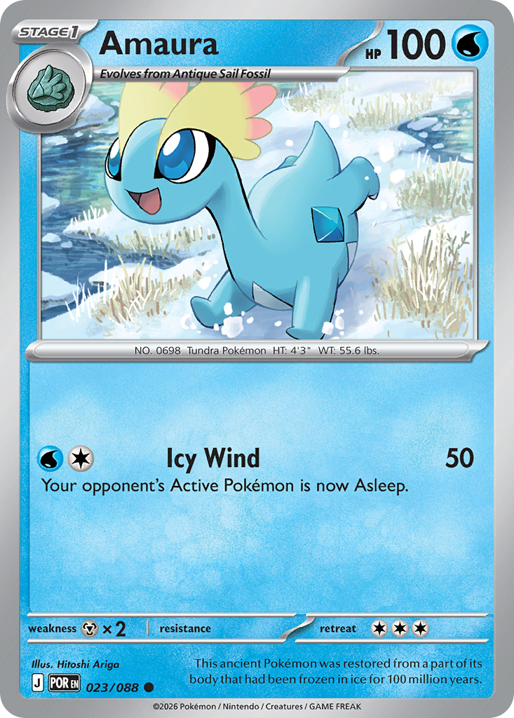 Amaura (023/088) [Mega Evolution: Perfect Order]
