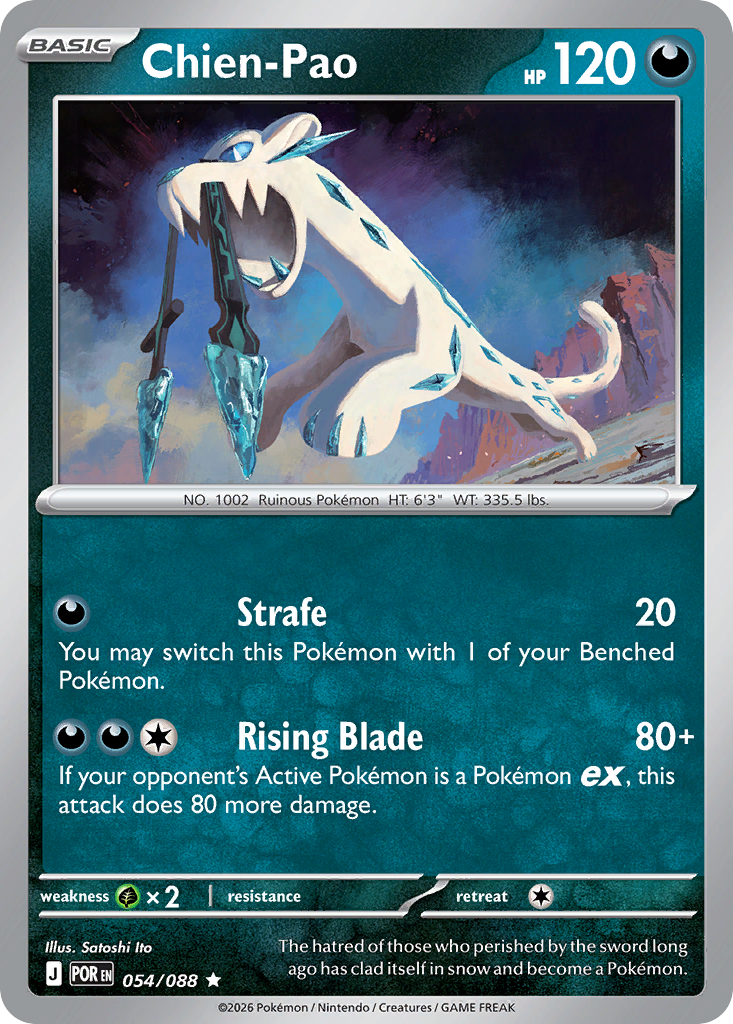 Chien-Pao (054/088) [Mega Evolution: Perfect Order]