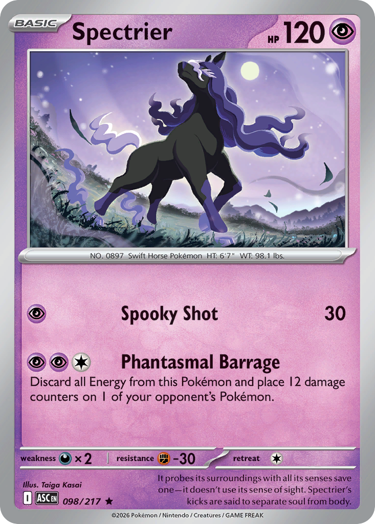 Spectrier (098/217) (Energy Symbol Pattern) [Mega Evolution: Ascended Heroes]