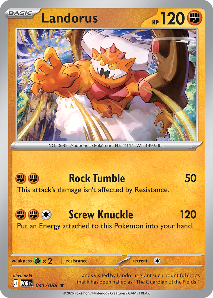 Landorus (041/088) [Mega Evolution: Perfect Order]