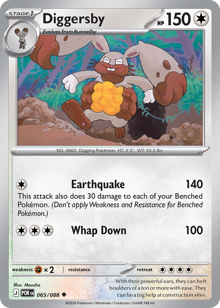 Diggersby (065/088) [Mega Evolution: Perfect Order]