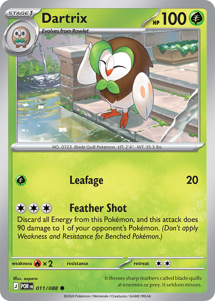Dartrix (011/088) [Mega Evolution: Perfect Order]