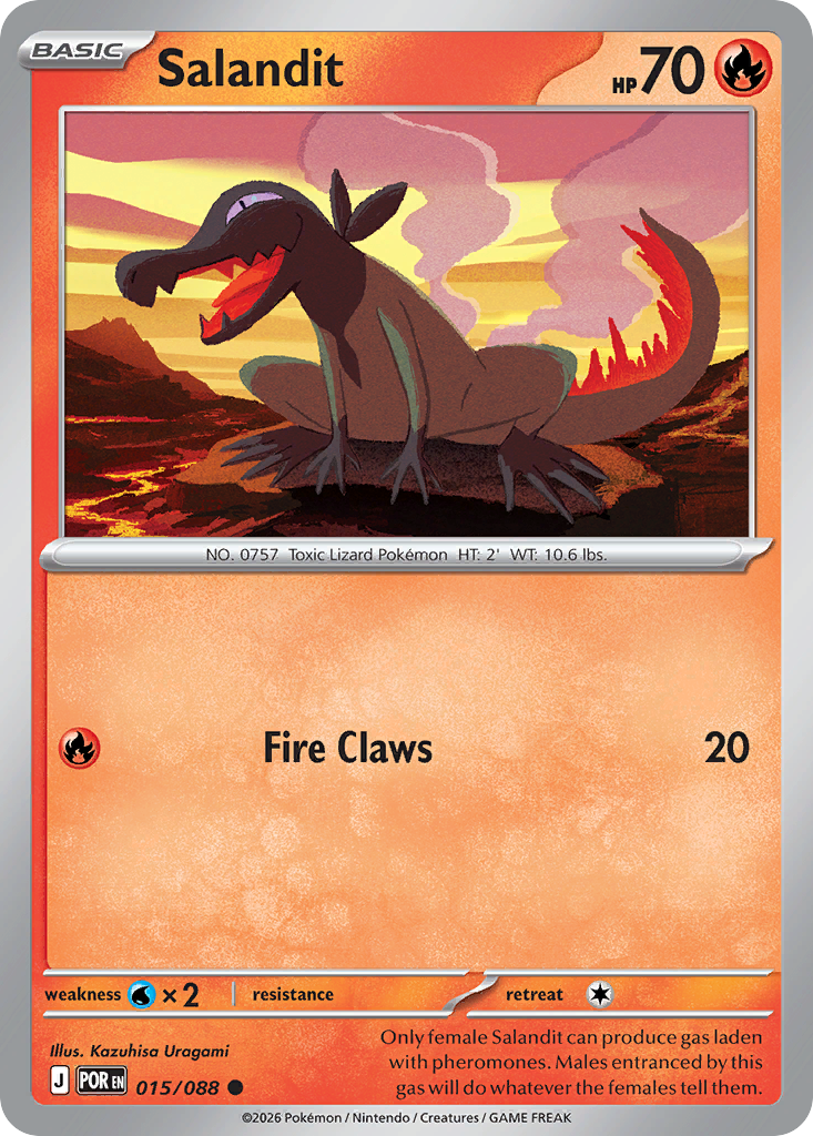 Salandit (015/088) [Mega Evolution: Perfect Order]