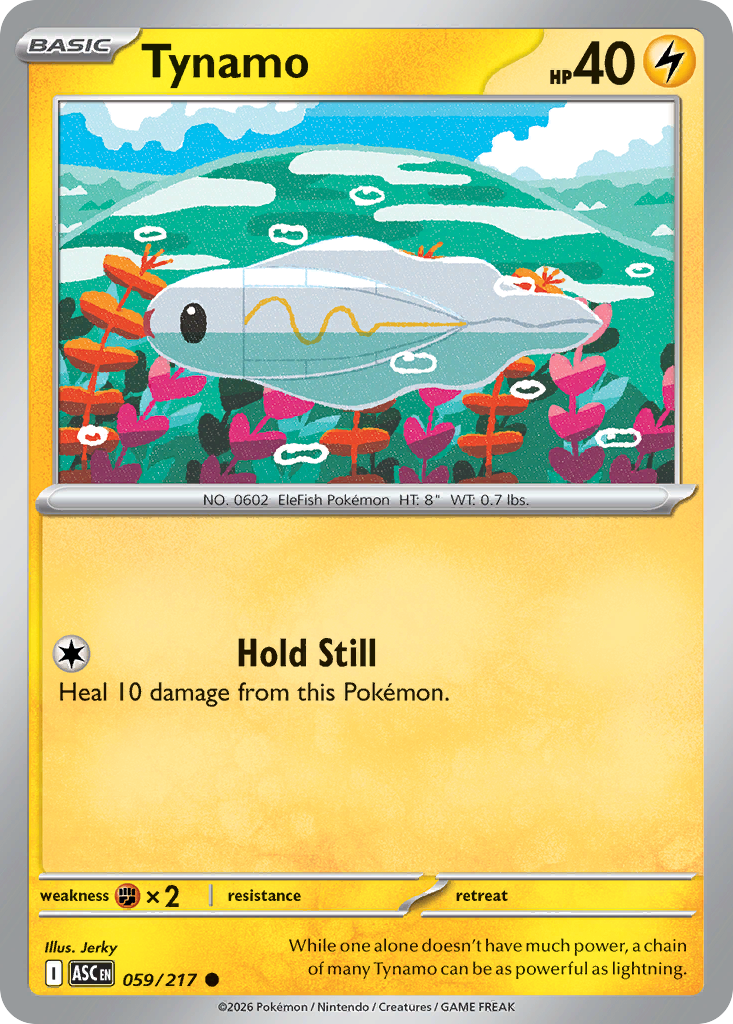 Tynamo (059/217) (Energy Symbol Pattern) [Mega Evolution: Ascended Heroes]