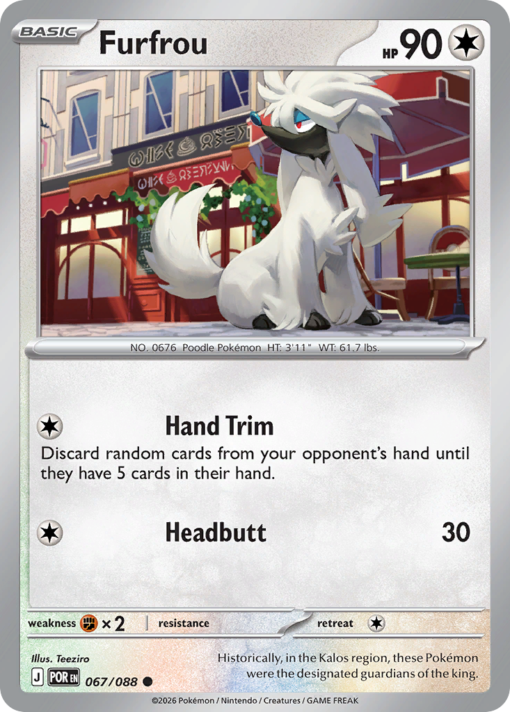 Furfrou (067/088) [Mega Evolution: Perfect Order]