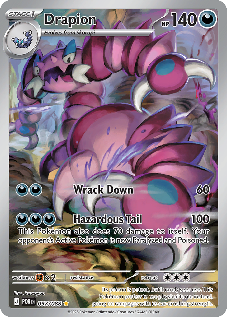 Drapion (097/088) [Mega Evolution: Perfect Order]