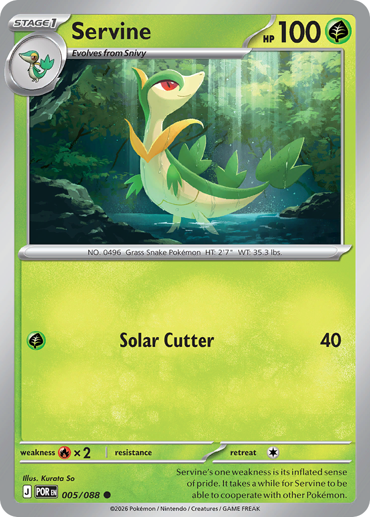 Servine (005/088) [Mega Evolution: Perfect Order]