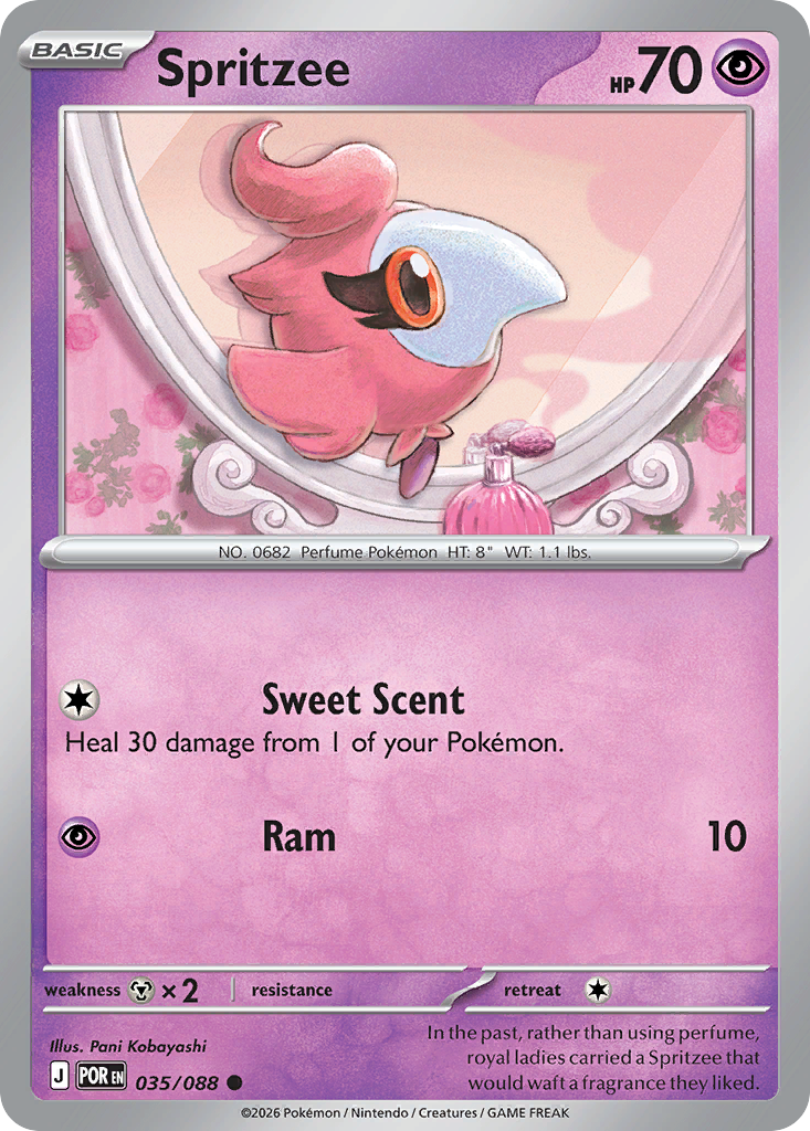 Spritzee (035/088) [Mega Evolution: Perfect Order]