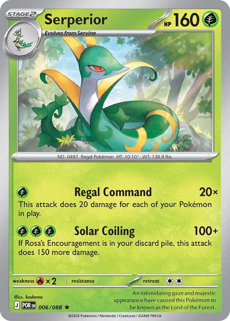 Serperior (006/088) [Mega Evolution: Perfect Order]