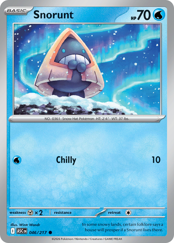 Snorunt (046/217) (Love Ball) [Mega Evolution: Ascended Heroes]