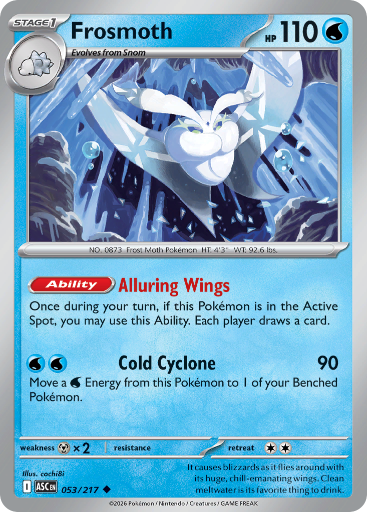Frosmoth (053/217) (Energy Symbol Pattern) [Mega Evolution: Ascended Heroes]