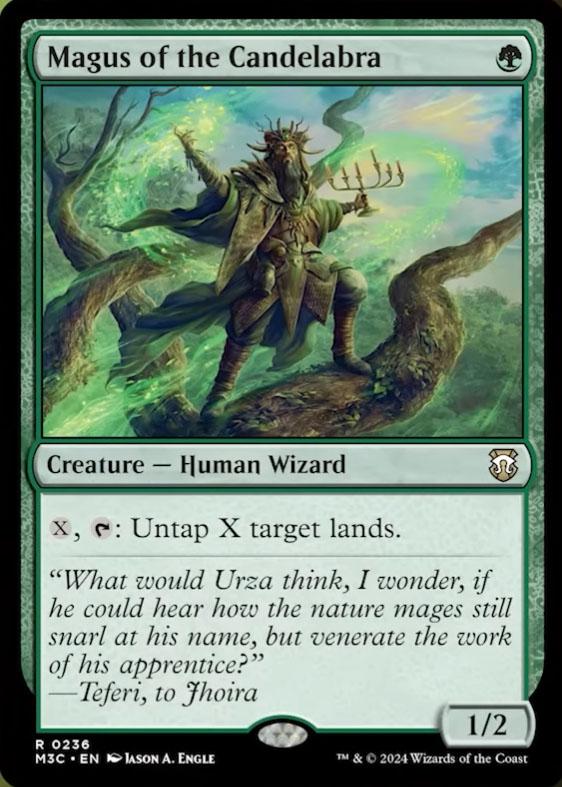 Magus of the Candelabra (Ripple Foil) [Modern Horizons 3 Commander]