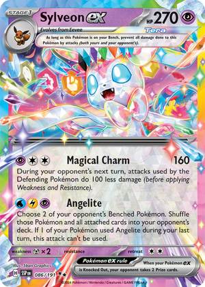Sylveon ex (086/191) [Prize Pack Series Seven]