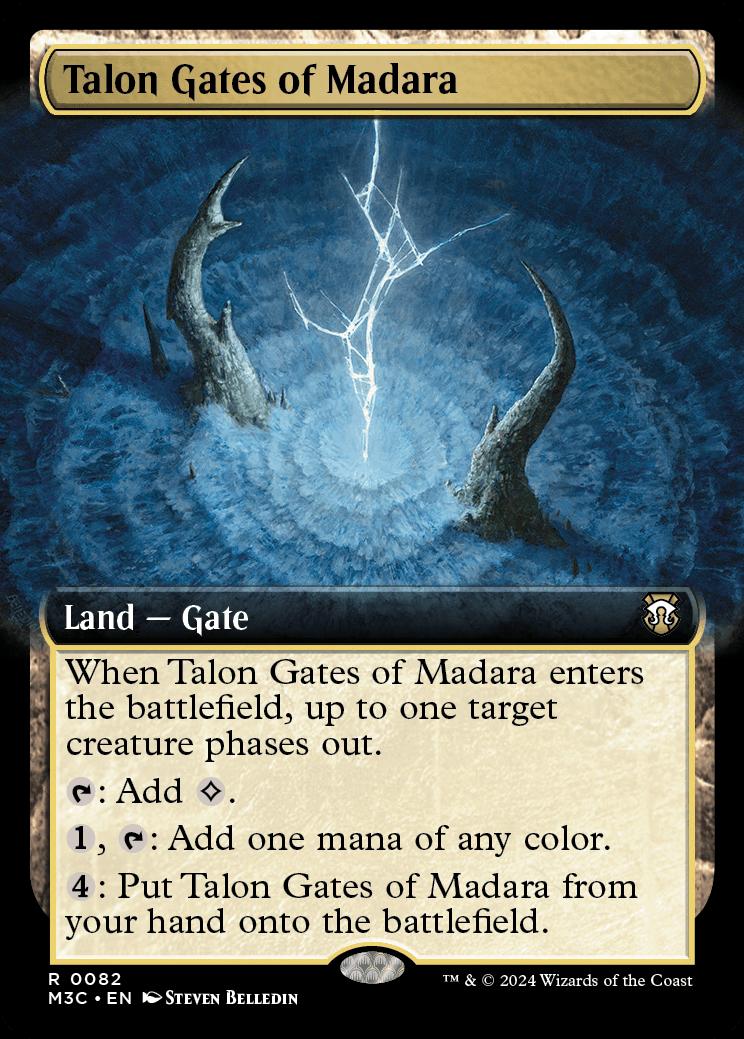 Talon Gates of Madara (Extended Art) (Ripple Foil) [Modern Horizons 3 Commander]