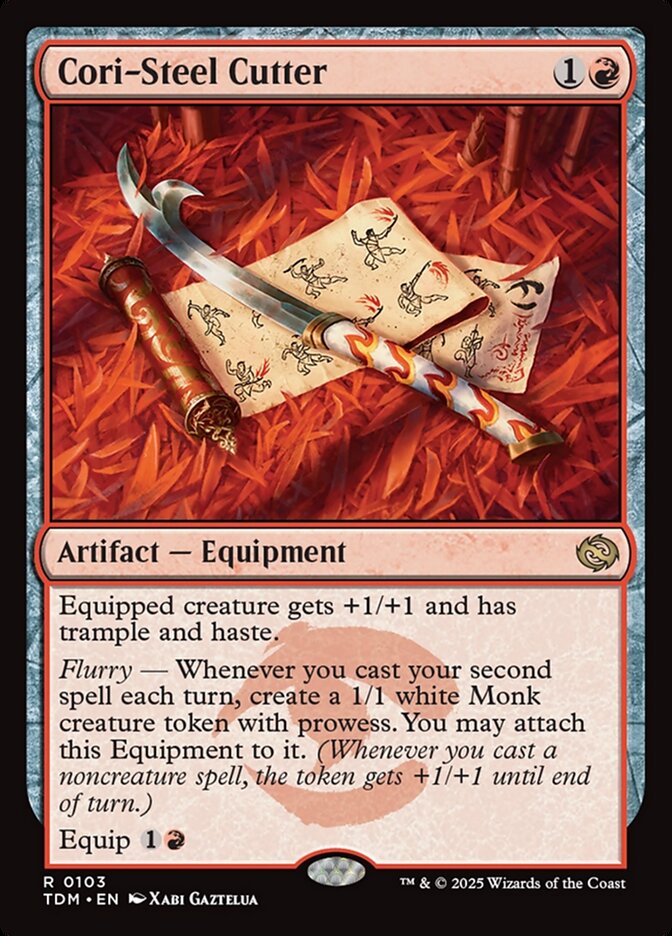 Cori-Steel Cutter [Tarkir: Dragonstorm]